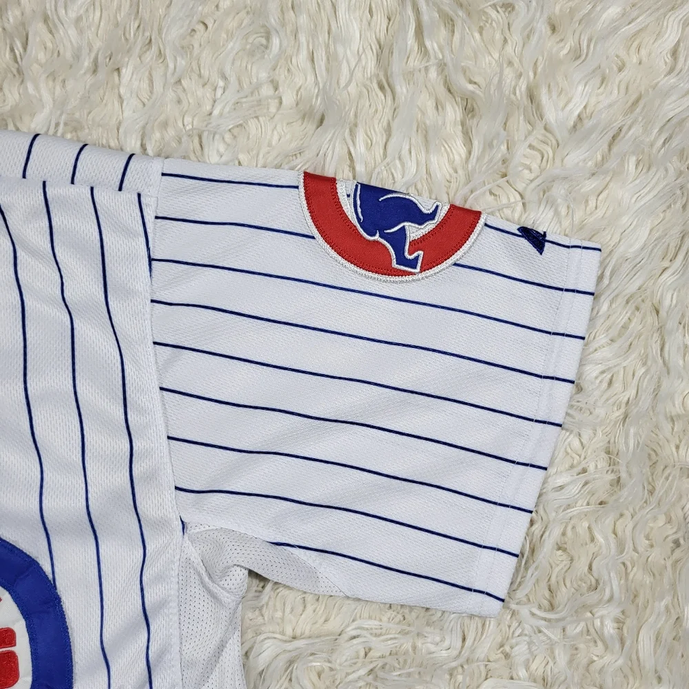 Chicago Cubs Majestic Jersey Kris Bryant #17 Short Sleeve Size 44 - Picture 5 of 15